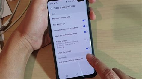how to find javascript on my phone