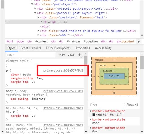 how to find js file in inspect element