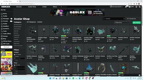 how to find korblox on roblox