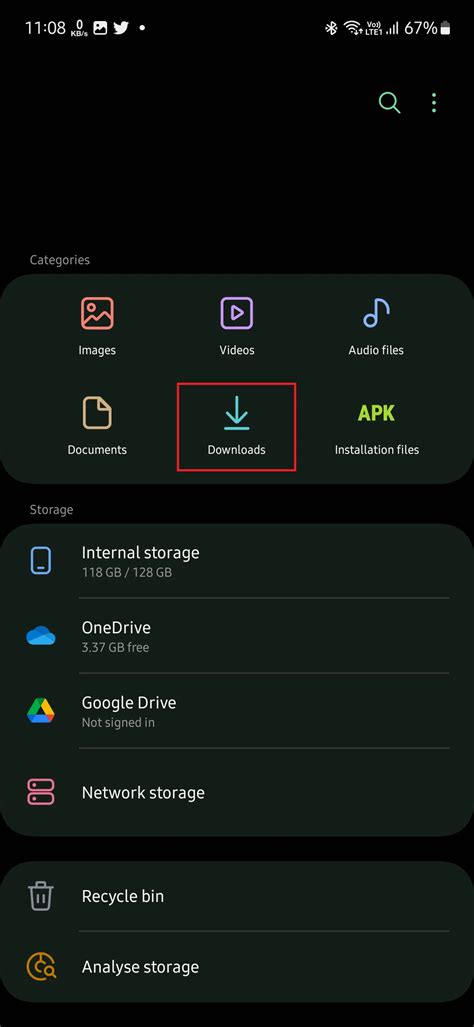 how to find last downloaded app on android