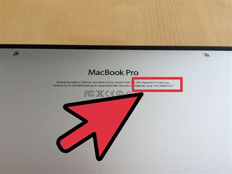 how to find macbook model using serial number