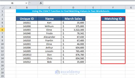 how to find matching cells in two excel sheets