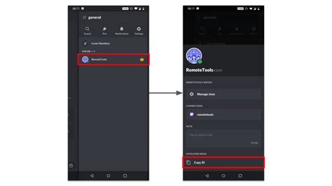 how to find message id on discord mobile