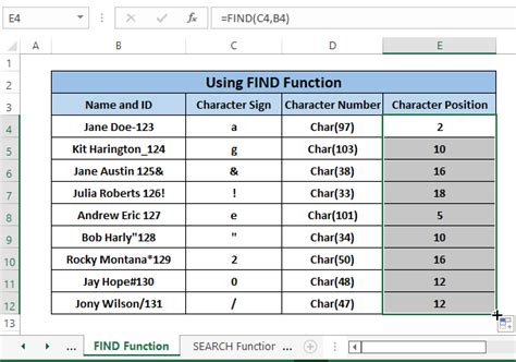 how to find middle character in excel