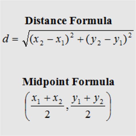 how to find midpoint using distance formula