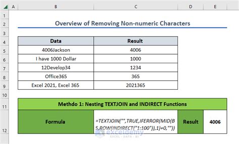 how to find non numeric characters in excel