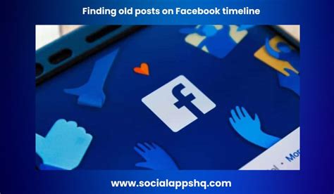 how to find old timeline posts facebook