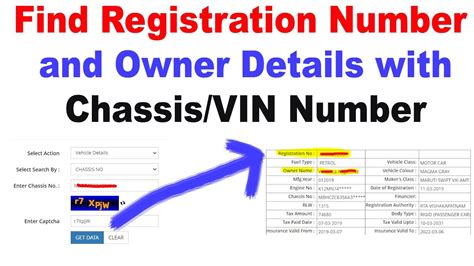 how to find owner from vin number