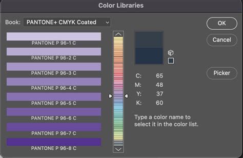 how to find pantone color code in photoshop