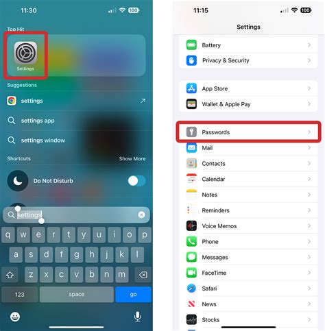 how to find passwords on iphone 16e