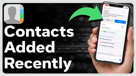 how to find recent text numbers on iphone