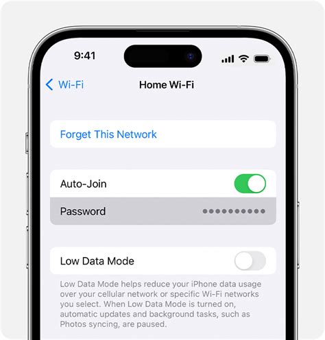 how to find saved wifi passwords in ios