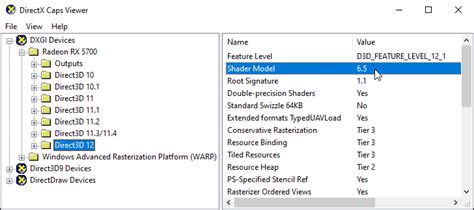 how to find shader model of graphics card
