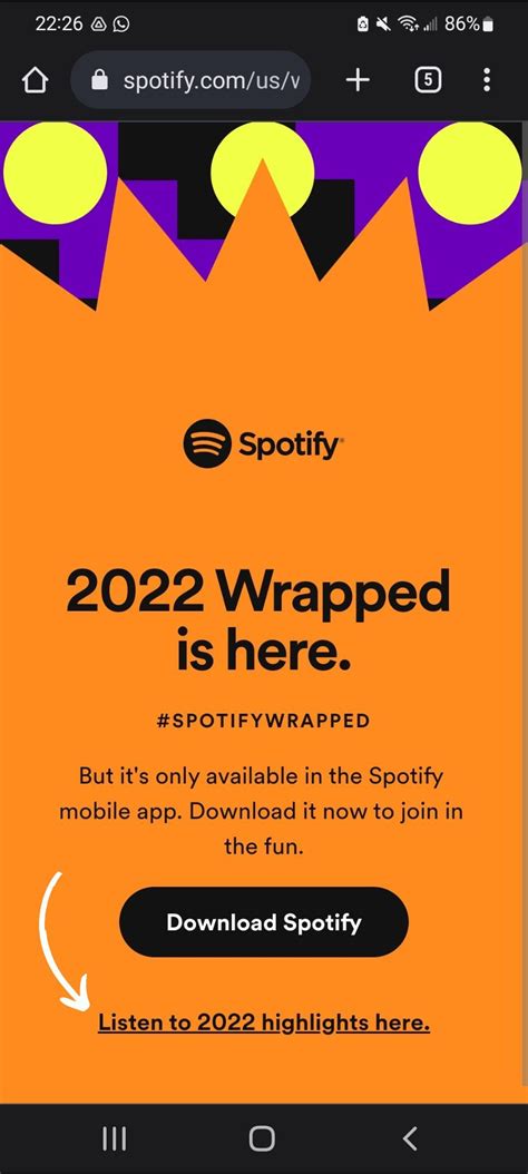 how to find spotify wrapped on android