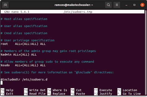 how to find sudoers file in linux
