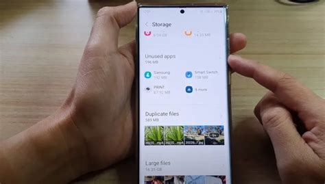 how to find unused apps on android samsung