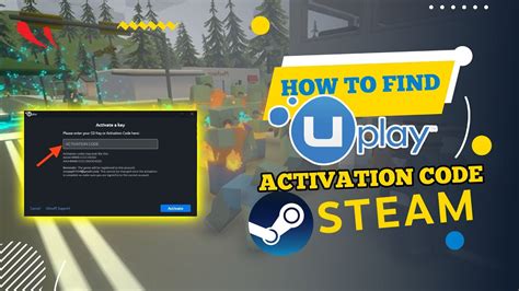 how to find uplay activation code on steam