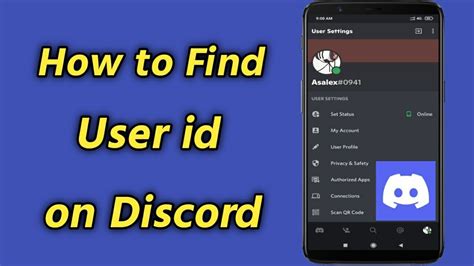 how to find user id on discord mobile