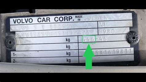 how to find volvo paint code