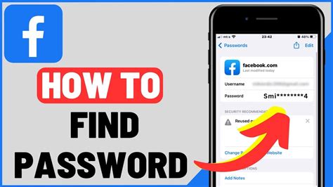 how to find your facebook password and email