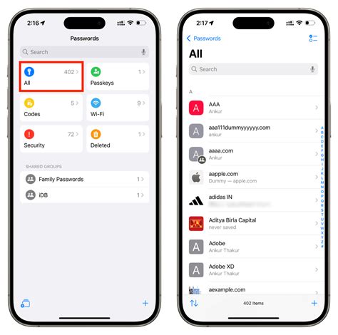 how to find your passwords in settings ios 18