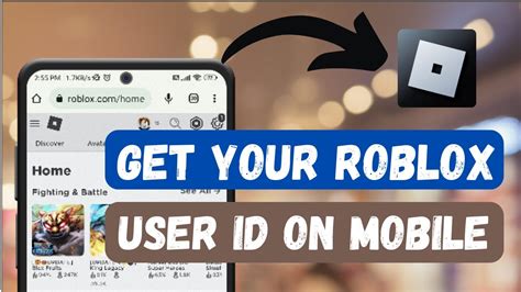 how to find your roblox id on mobile