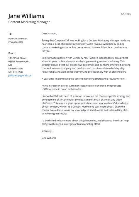 how to finish a presentation letter