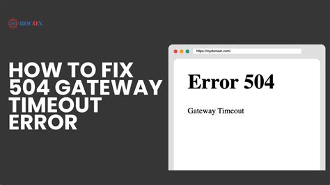 how to fix 504 gateway timeout error in spring boot