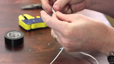 how to fix a broken wire