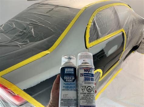 how to fix a deep scratch with touch up paint