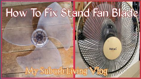 how to fix a fan with a broken blade