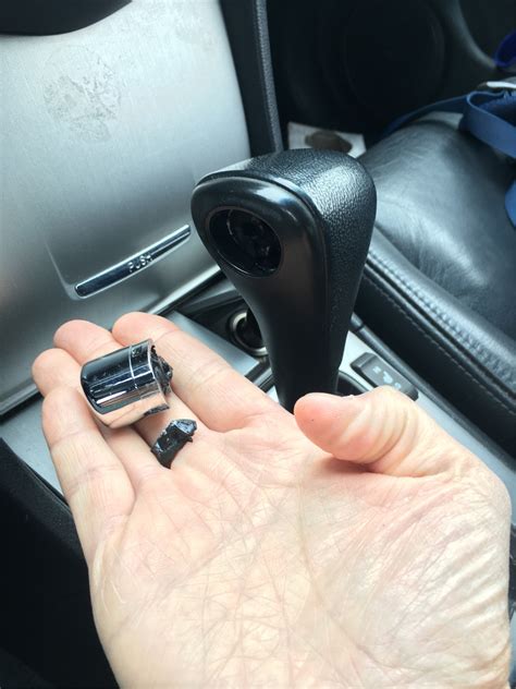 how to fix a gear shift button