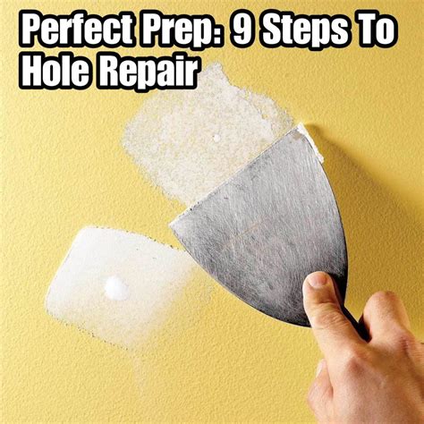 how to fix a hole in the wall with household items
