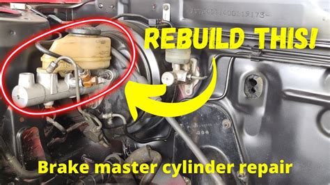 how to fix a master cylinder