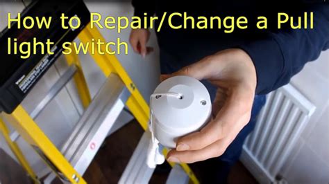 how to fix a pull cord light switch