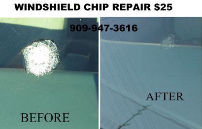how to fix a rock chip in windshield