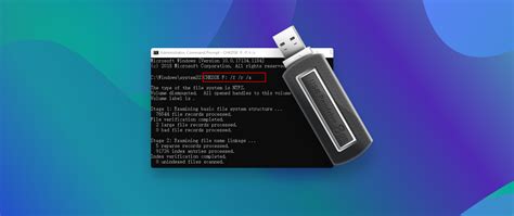 how to fix a usb flash drive that is not recognized using cmd