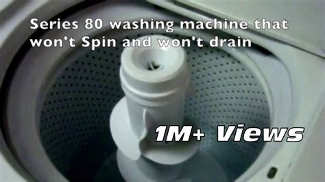 how to fix a washer that won't spin or drain