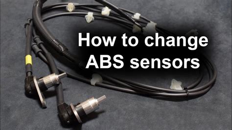 how to fix abs sensor cable