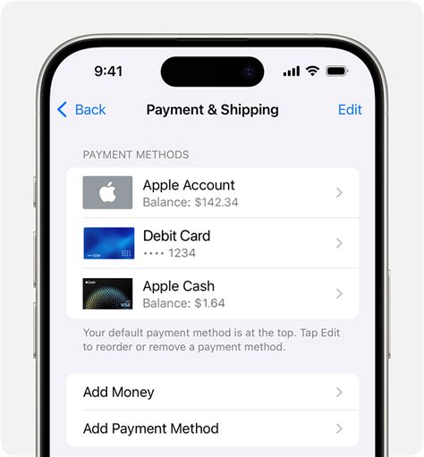 how to fix add payment method on iphone
