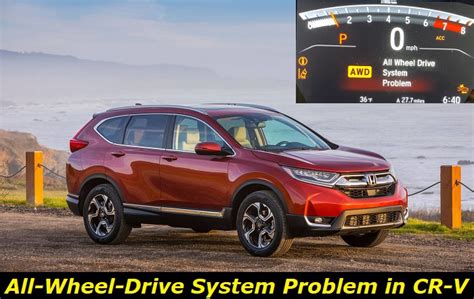 how to fix all wheel drive system problem honda cr v
