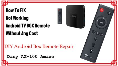 how to fix android tv box remote