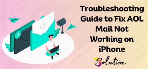 how to fix aol account error on iphone