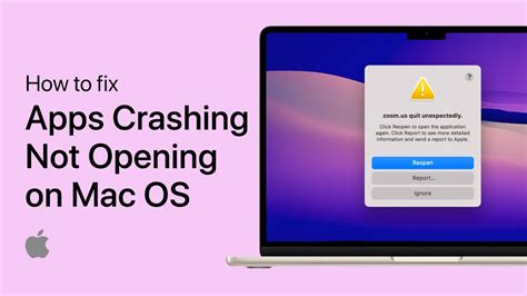 how to fix application not opening on mac