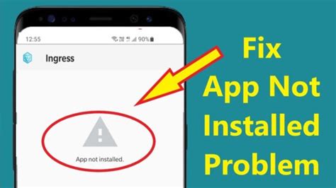 how to fix apps not installing on android