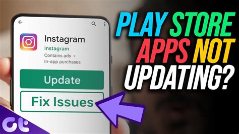 how to fix apps not updating on android