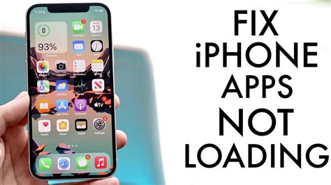 how to fix apps not working on iphone