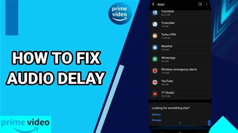 how to fix audio delay in video pc
