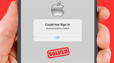 how to fix authentication failed on iphone email