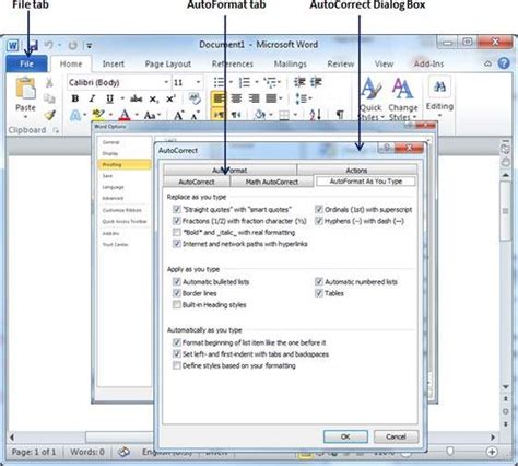 how to fix auto formatting in word
